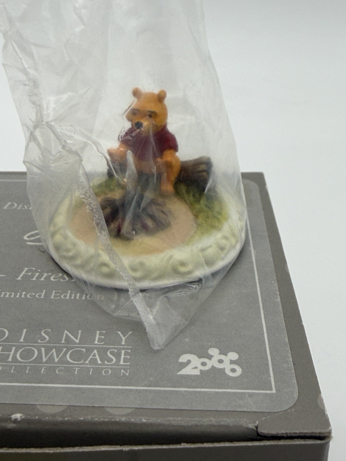 Disney Olszewski Winnie Pooh Fireside Thoughts Signed Sealed W/COA Figurine
