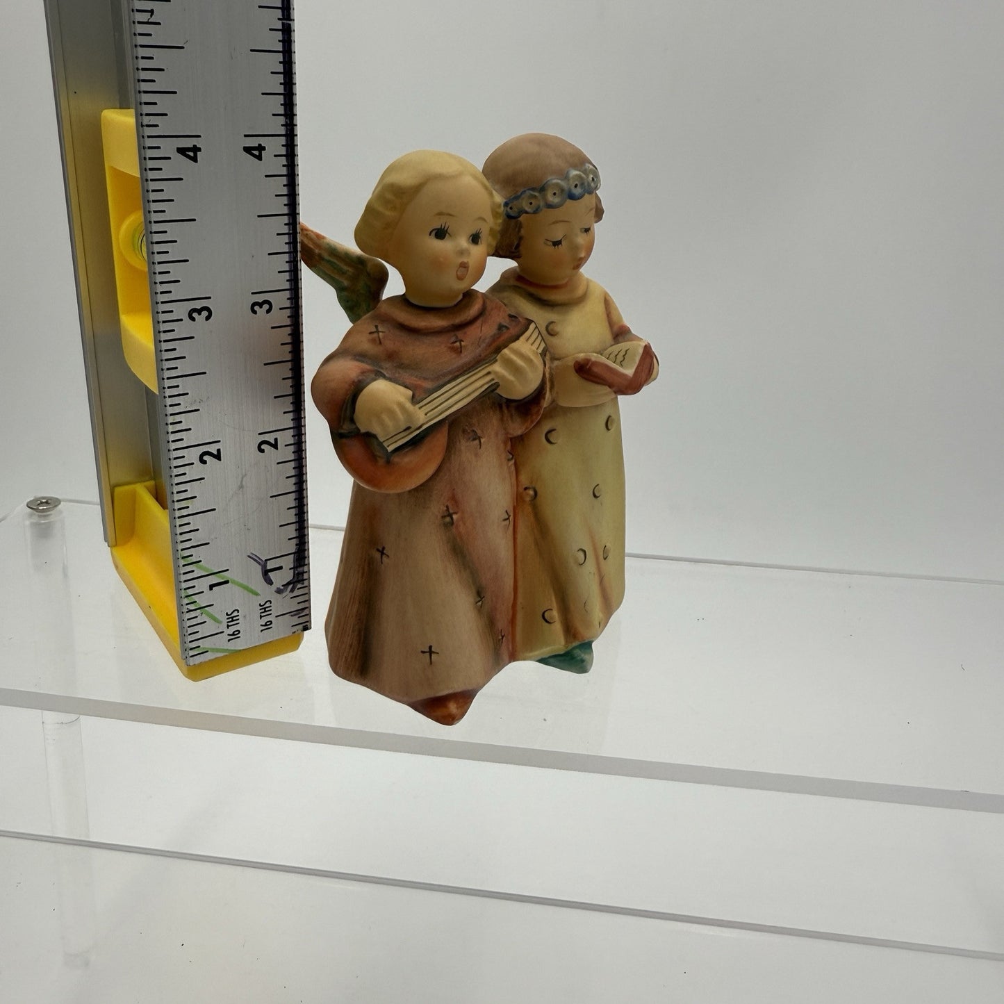 Hummel Goebel Angelic Song HUM 144 - TMK-1 Porcelain Germany Figurine 4”