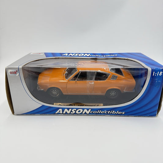 Audi 100 Coupe S Orange Anson Very Old Release 1:18 Brand New In Box Last Piece