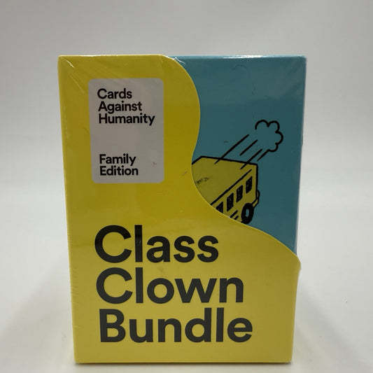 Cards Against Humanity Family Edition Class Clown Bundle Complete Party Game