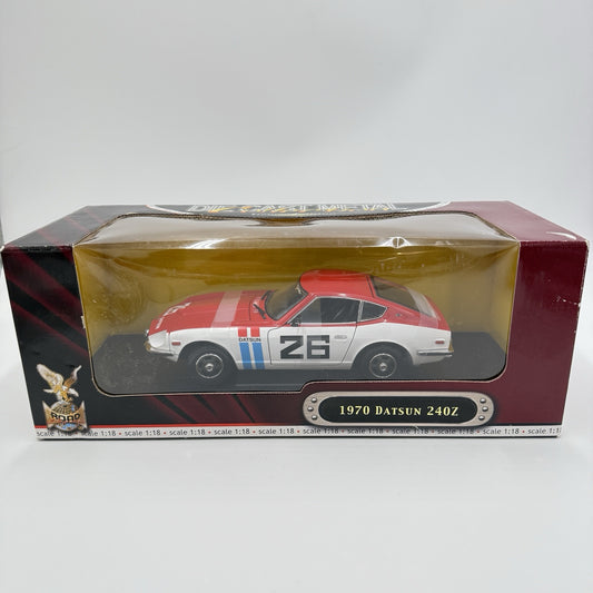 1970 Diecast Deluxe Edition DATSUN 240Z SCCA #26 Scale 1:18 In Box Detailed