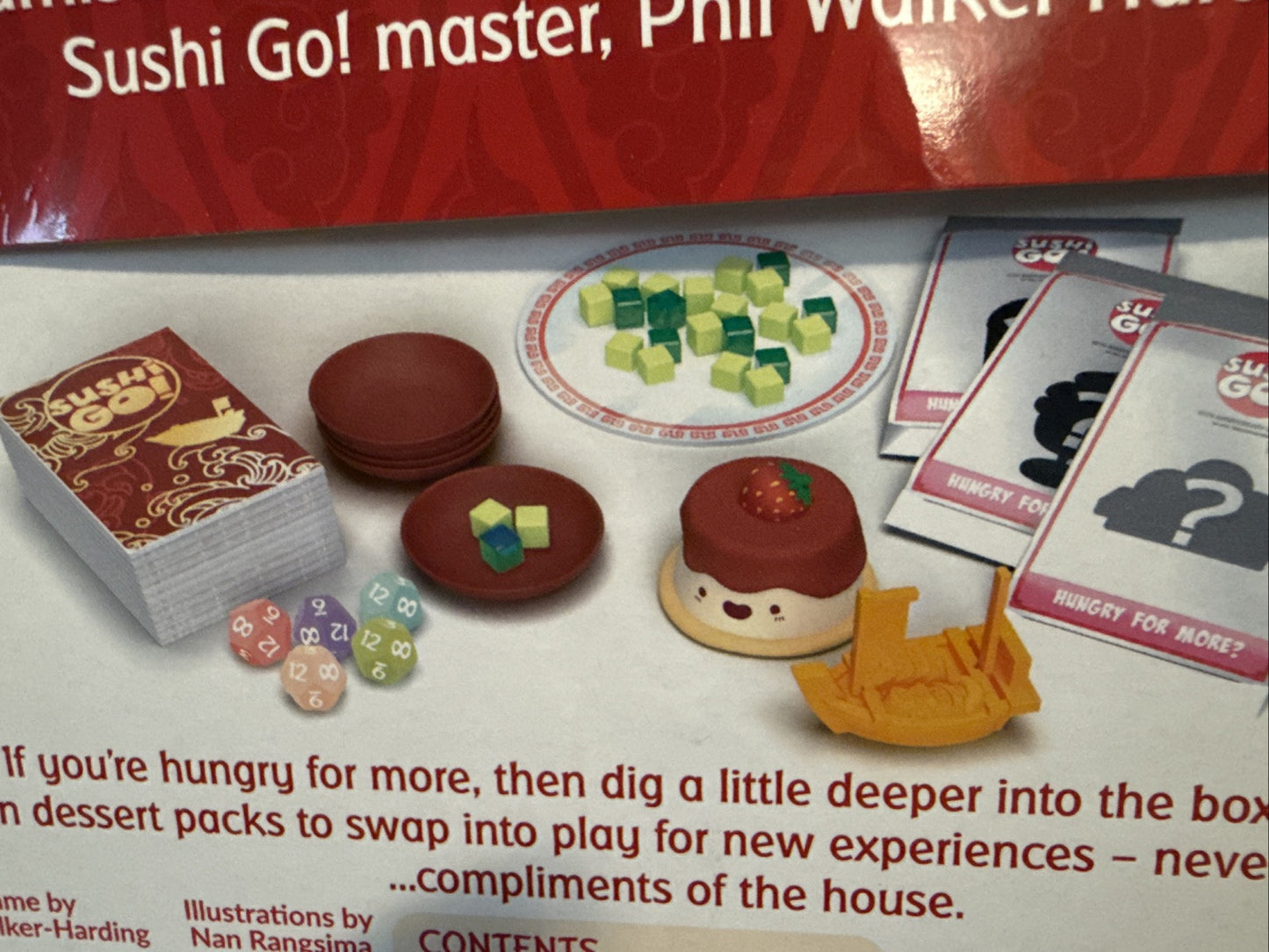 Sushi Go! 10th Anniversary Edition Board Card Game 01,338/10,000 Phil Walker