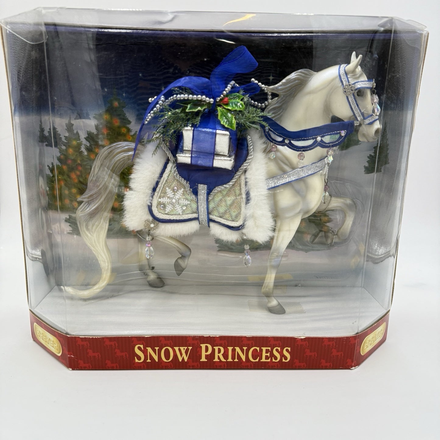 Breyer Snow Princess 2006 700106 10th In Series Holiday Christmas Horse Rejoice