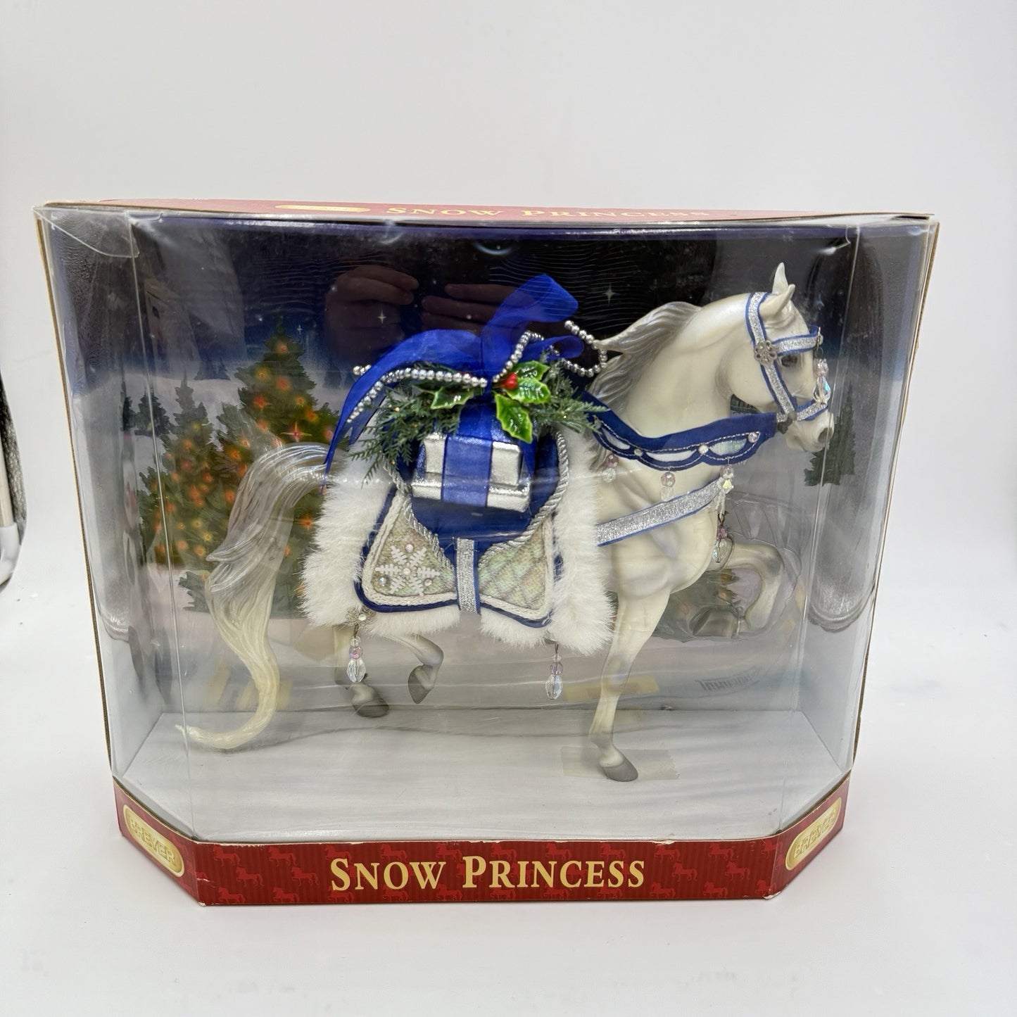 Breyer Snow Princess 2006 700106 10th In Series Holiday Christmas Horse Rejoice