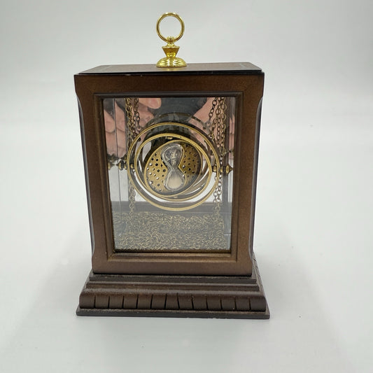 Harry Potter Hermione's Time Turner Necklace Replica Wooden Box Small