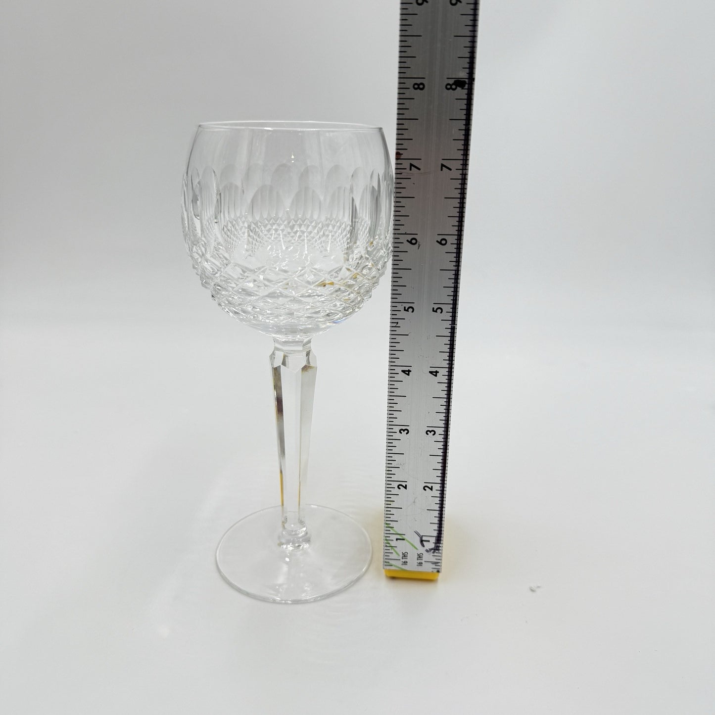 Waterford Crystal  7-5/8" COLLEEN OVERSIZED BALLOON WINE HOCK GOBLETS 14OZ PAIR