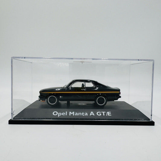 Schuco Opel Manta A GT /E hellgrün 1:43 Acrylic Box Black Car Diecast Vintage