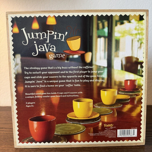 Fundex Jumpin' Java Game - The Strategy Game with a Buzz! 2 Player Coffee Table