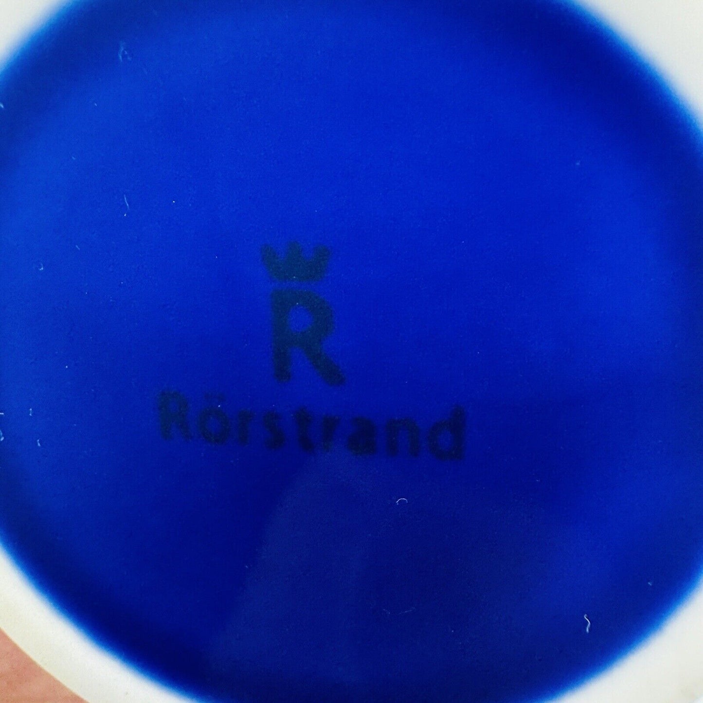 Vintage Rostrand Swedish Grace Ocean Sea cobalt Blue porcelain cup replacement