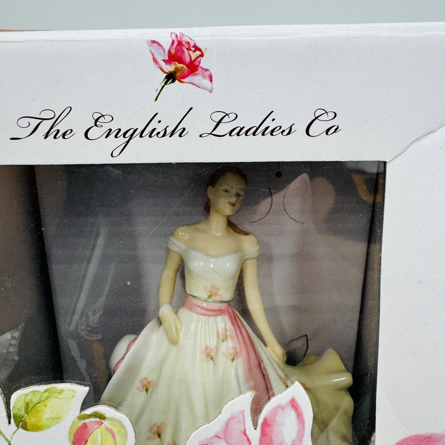 English Ladies Company Figurine With Love Petite Porcelain England D Smith