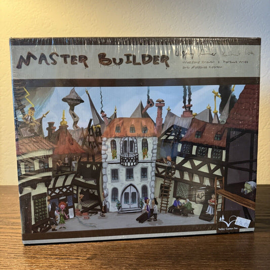 Valley Games Master Builder Board Game 2008 2-4 Players Walfgang Kramer Building