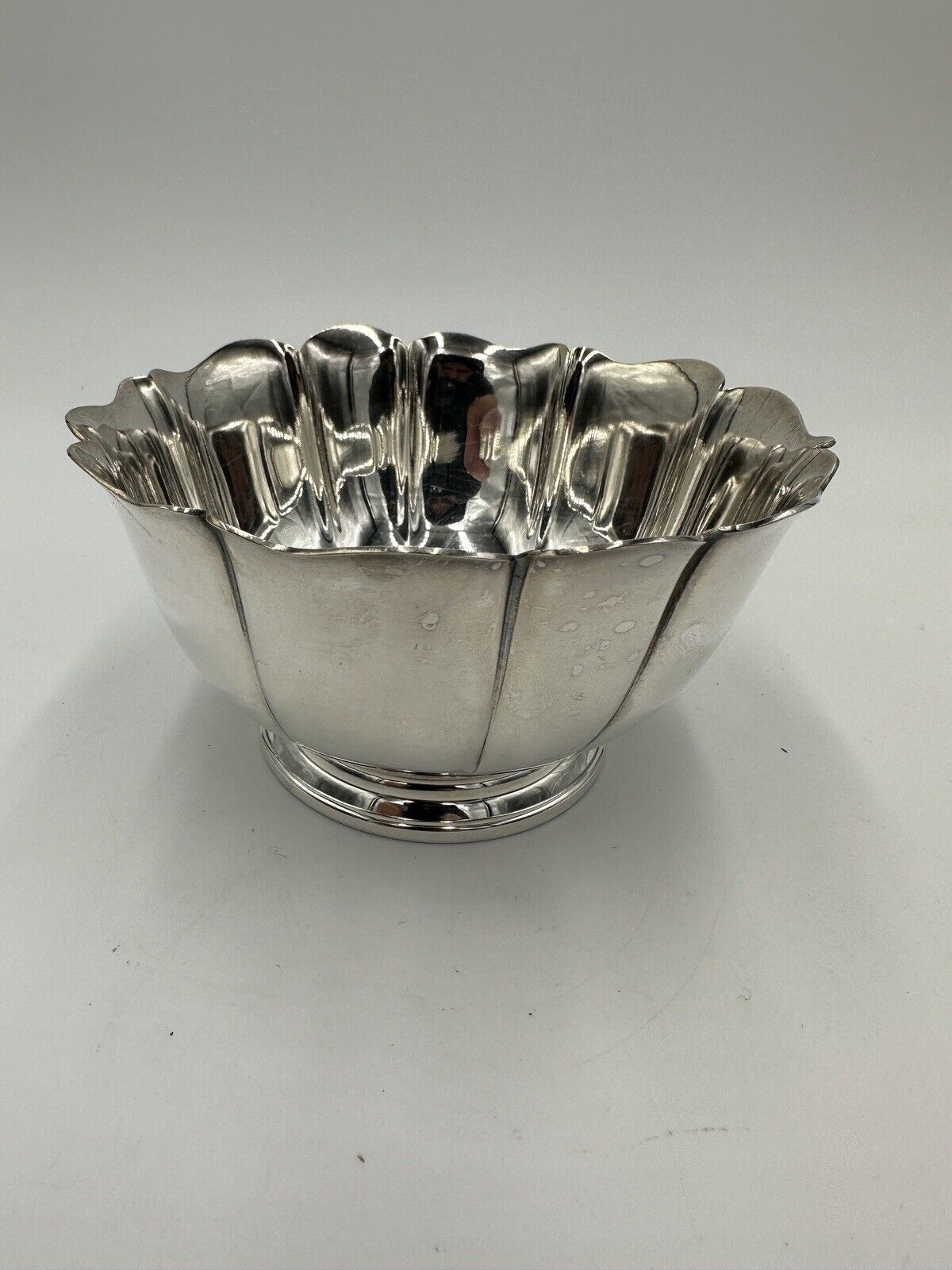 Antique Lawrence B Smith Lbs Co Silver plate Small Bowl 1897 Serveware Dining