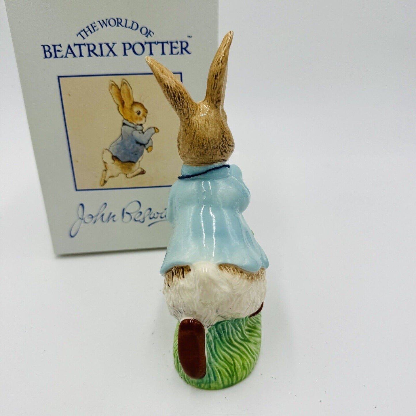 Vintage John Beswick Peter Rabbit 6.5” Porcelain 100 Figurine