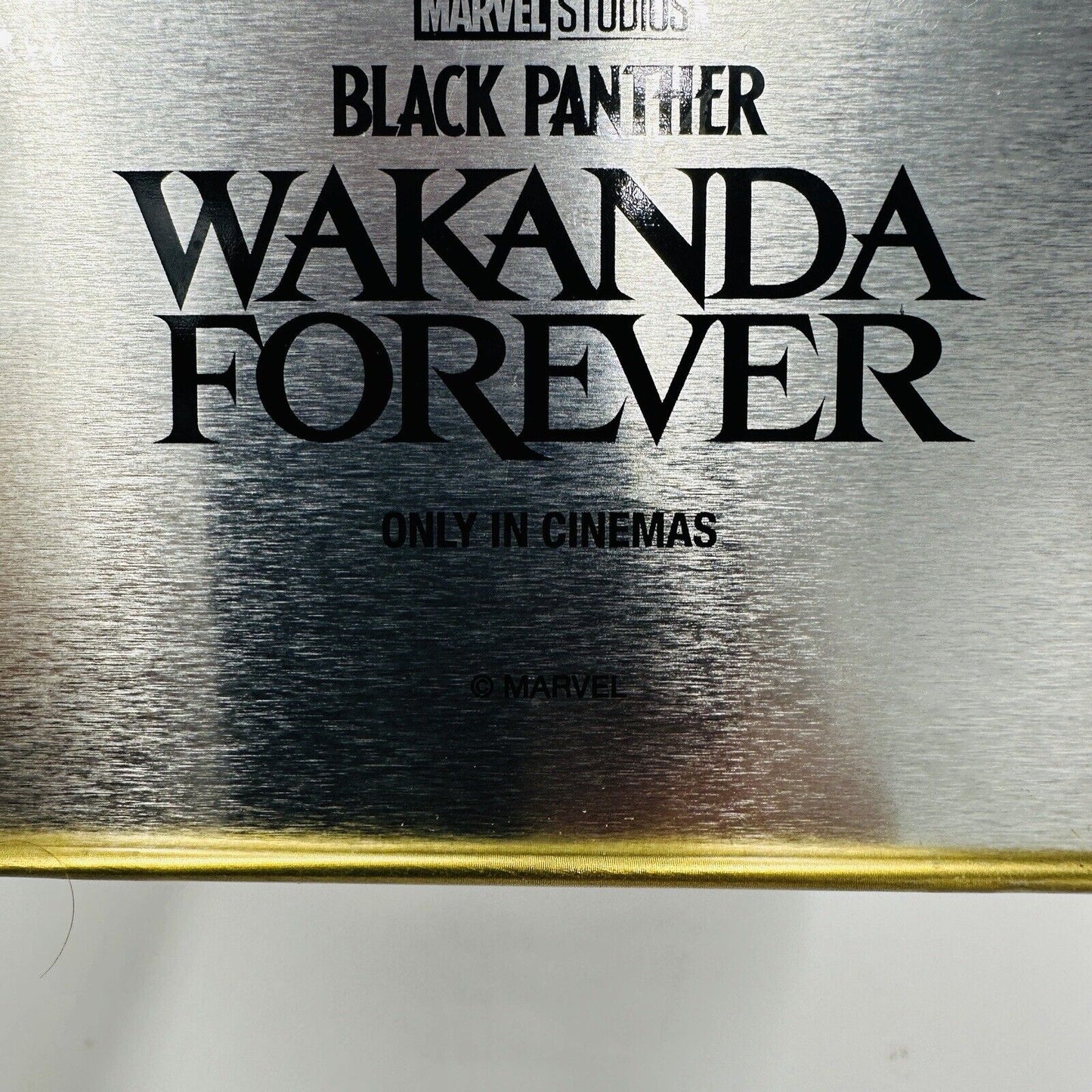 Black Panther Wakanda Forever Light Up AMC Theatres Popcorn Tin Bucket