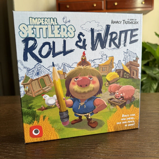 Portal Games Imperial Settlers: Roll and Write Laminated Essen Rare Expansions